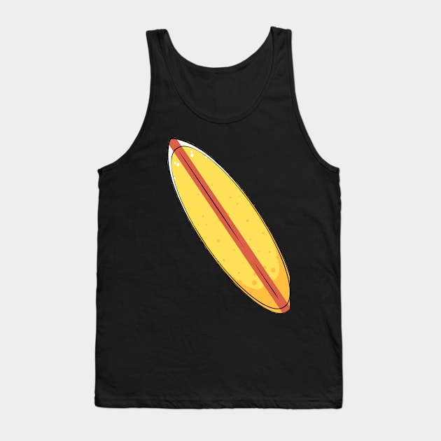 Surfboard Tank Top by fromherotozero